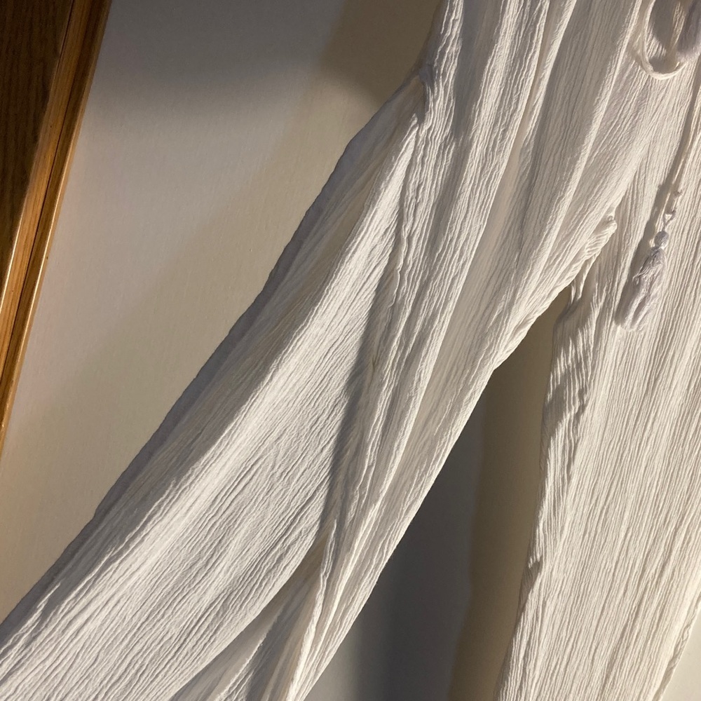 TiniBikini White Drawstring Pants - Picture 6 of 9